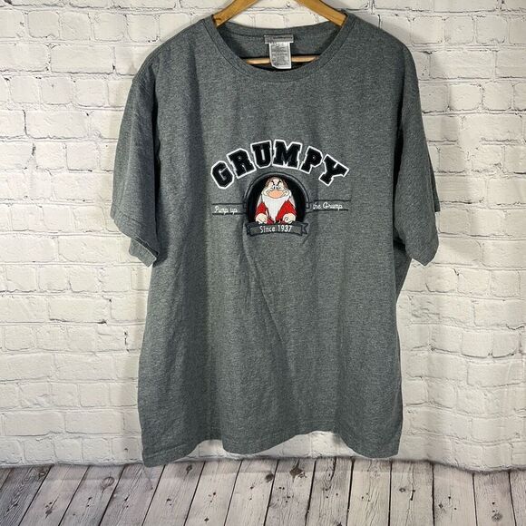 Walt Disney World Pump Up the Grump Grumpy Tshirt size XXL Gray - Picture 1 of 6